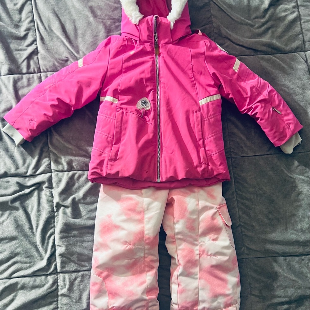3T Pink Winter Jacket and snowsuit